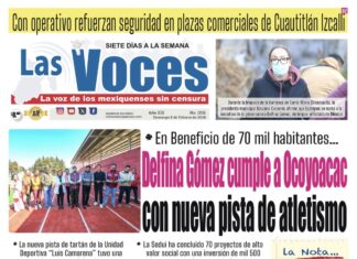 En Beneficio de 70 mil habitantes… Delfina Gómez cumple a Ocoyoacac con nueva pista de atletismo