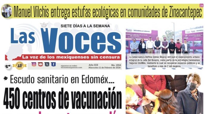 Escudo sanitario en Edoméx… 450 centros de vacunación en escuelas contra sarampión