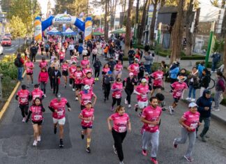 Más de 400 corredores participan en la carrera “Corre con Amor 5K” en Toluca