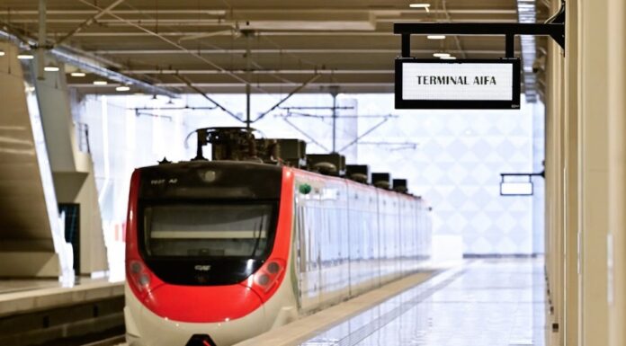 Tren CDMX–AIFA iniciará operaciones antes de Semana Santa 2026, anuncia Sheinbaum
