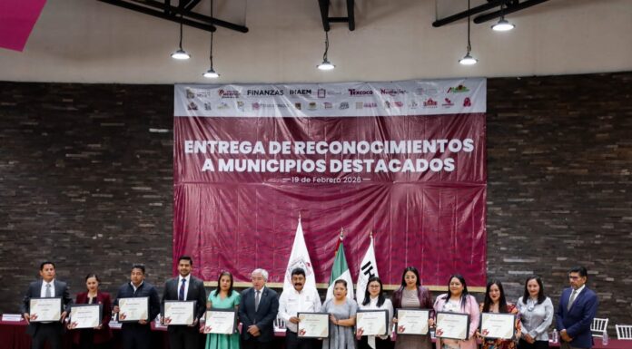 Texcoco reconoce a municipios destacados y fortalece la coordinación intermunicipal