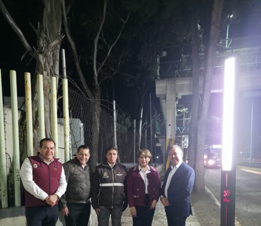 Supervisa Delfina Gómez avance de obras en inmediaciones de la UAEMéx; reportan más del 80 % de progreso