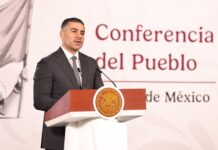 Reporta García Harfuch más de 46 mil detenidos y reducción de 44% en homicidios con la Estrategia Nacional de Seguridad