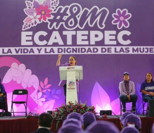 Ecatepec lanza campaña “Nos Cuidamos Todas” en transporte público por el 8M