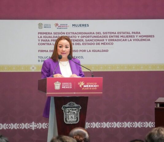 Yoselin Mendoza representa a alcaldes mexiquenses en firma del Compromiso por la Igualdad