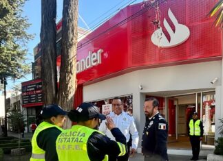 Activa Toluca Operativo “Barón Rojo” con vigilancia en más de 80 bancos