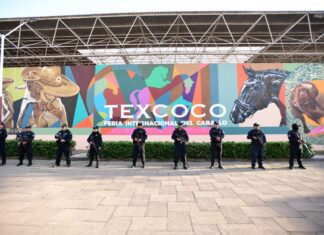 Refuerzan seguridad para la Feria Internacional del Caballo Texcoco 2026