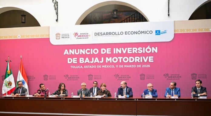 Anuncian inversión de 145 mdd de Bajaj en Toluca; generará 8 mil 500 empleos
