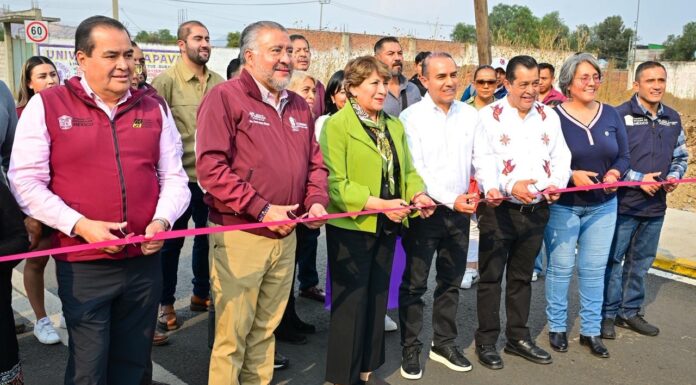 Invierte Delfina Gómez más de 26 mdp en rehabilitación del Circuito Tepetitlán en Chiautla