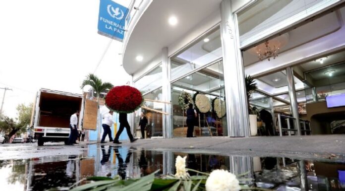 Sorprendente: así fue el sepulcro del Mencho en Zapopan entre banda y fuerte vigilancia