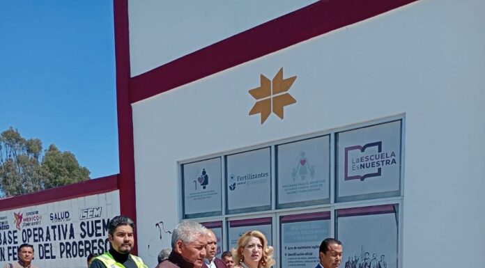 Asiste Nicolás Martínez Romero a apertura de base del SUEM en San Felipe del Progreso