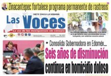 Consolida Gobernadora en Edoméx… Seis años de disminución continua en homicidio doloso