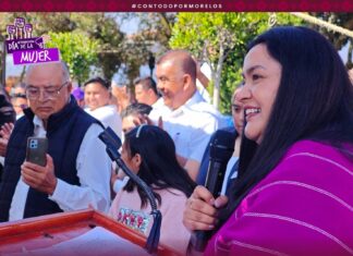 Promueven en Morelos acciones contra el acoso y reconocen a mujeres destacadas en el marco del 8M
