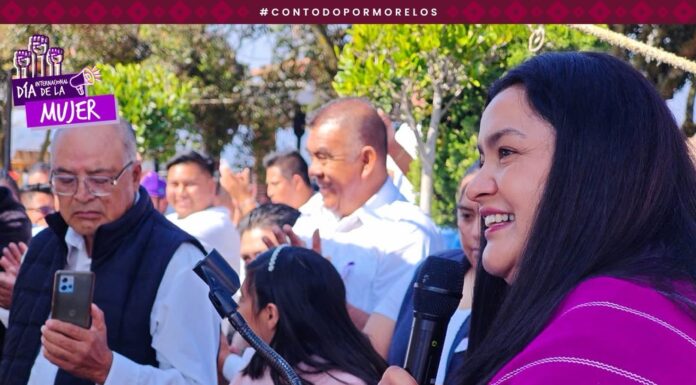 Promueven en Morelos acciones contra el acoso y reconocen a mujeres destacadas en el marco del 8M