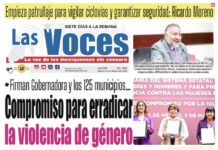 Firman Gobernadora y los 125 municipios… Compromiso para erradicar la violencia de género