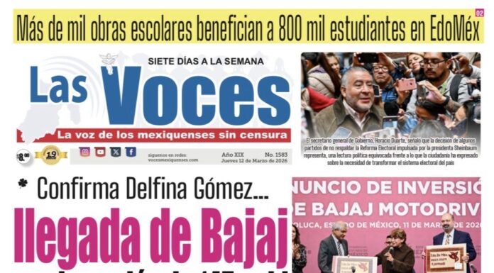 Confirma Delfina Gómez… llegada de Bajaj con inversión de 145 mdd