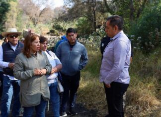 Gobierno de Ocoyoacac y vecinos trabajan juntos para mejorar vialidad en El Pedregalito
