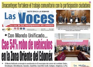 Con Mando Unificado… Cae 54% robo de vehículos en la Zona Oriente del Edoméx