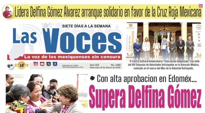 Con alta aprobacion en Edoméx… Supera Delfina Gómez el 65% de respaldo ciudadano