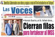 Horacio Duarte y el Dr. Rafael olivos… Cierran filas para fortalecer al IMSS