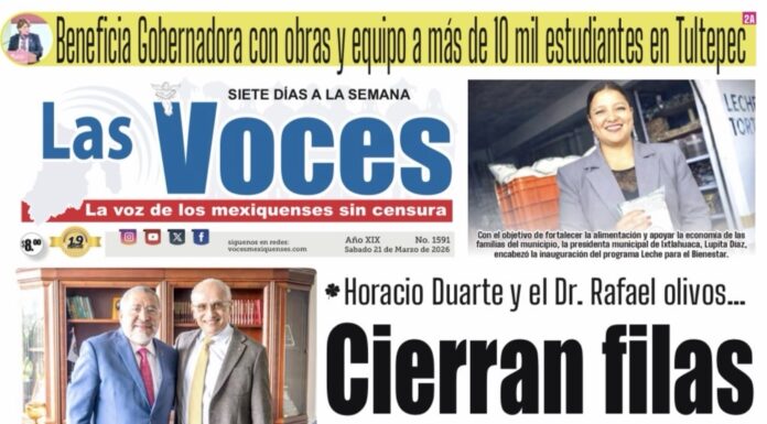 Horacio Duarte y el Dr. Rafael olivos… Cierran filas para fortalecer al IMSS