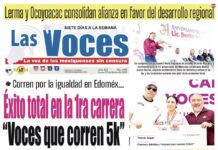 Corren por la igualdad en Edoméx… Éxito total en la 1ra carrera “Voces que corren 5k