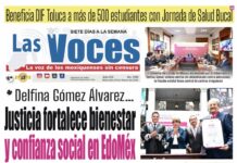 Delfina Gómez Álvarez…Justicia fortalece bienestar y confianza social en EdoMéx