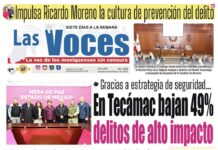 Gracias a estrategia de seguridad… En Tecámac bajan 49% delitos de alto impacto