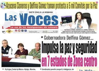 Gobernadora Delfina Gómez…Impulsa la paz y seguridad en 7 estados de Zona centro
