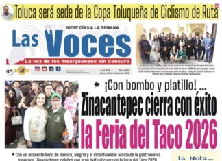 ¡Con bombo y platillo! … Zinacantepec cierra con éxito la Feria del Taco 2026