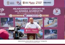 Inauguran mejoramiento urbano en Avenida Acueducto para fortalecer entorno social en Tlalnepantla Oriente