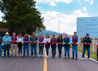 Edoméx mejora movilidad en comunidades indígenas con rehabilitación carretera en Chapa de Mota