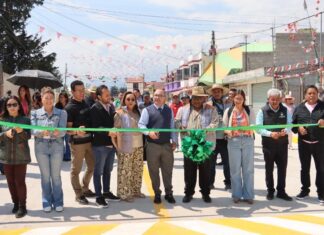 Zinacantepec fortalece infraestructura vial en San Lorenzo Cuauhtenco