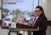Repavimenta Ecatepec 157 kilómetros de vialidades en el primer trimestre de 2026