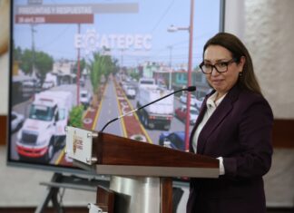 Repavimenta Ecatepec 157 kilómetros de vialidades en el primer trimestre de 2026