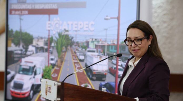 Repavimenta Ecatepec 157 kilómetros de vialidades en el primer trimestre de 2026