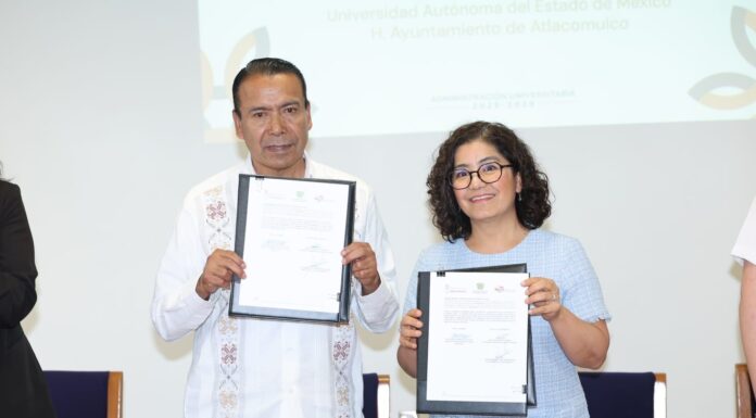 UAEMéx y Atlacomulco firman convenio para fortalecer la educación y el desarrollo juvenil