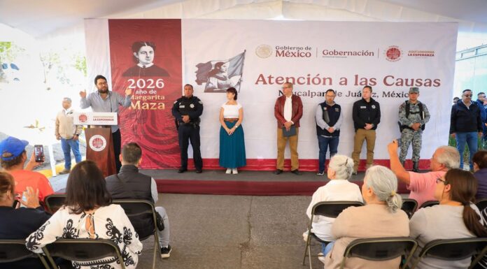 Naucalpan atiende al 70% de comunidades rezagadas con estrategia integral de seguridad y servicios
