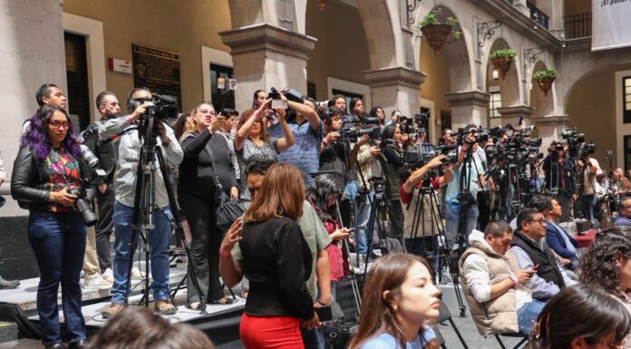 Delfina Gómez envía iniciativa para fortalecer protección a periodistas en el Estado de México