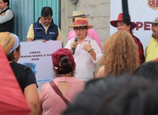 Arranca Azucena Cisneros Coss 250 obras de agua y drenaje en Ecatepec