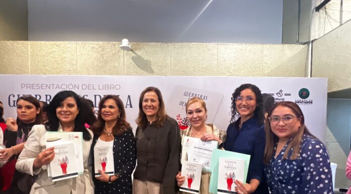 Ana Balderas participa en la presentación de “Guerreras de la Democracia” en la Cámara de Diputados