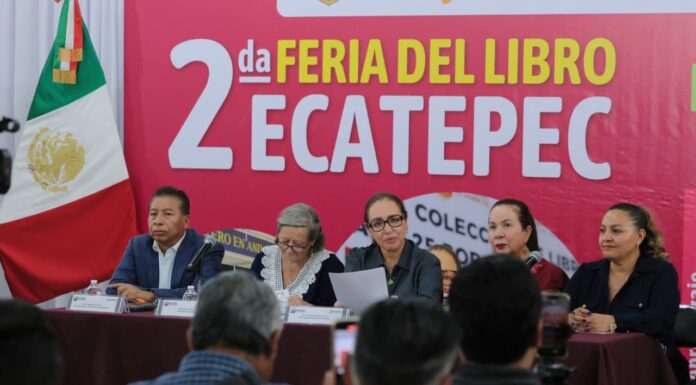 Esperan más de 50 mil asistentes a la Segunda Feria del Libro Ecatepec 2026