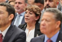 Delfina Gómez respalda estrategia nacional de justicia y refrenda coordinación con la Federación