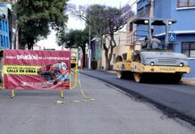 Avanzan obras viales en Toluca con tecnología del “Diablo Dragón”