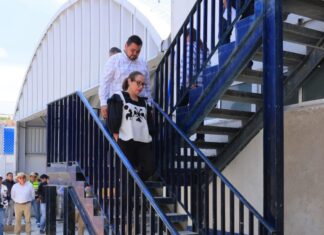 Supervisan obras clave en Ecatepec: avanzan centro comunitario y nueva academia de policía