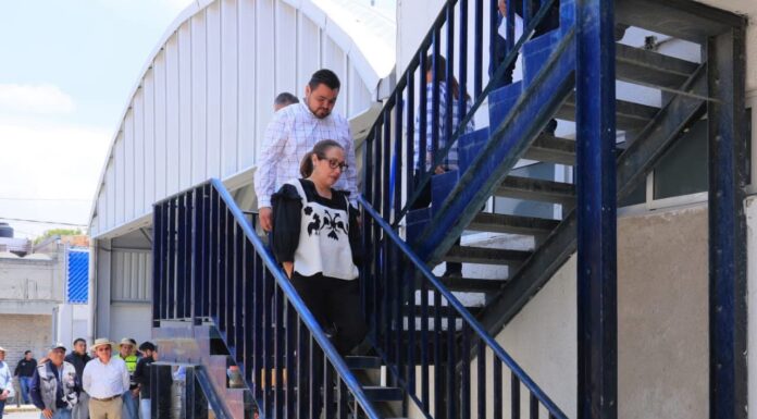 Supervisan obras clave en Ecatepec: avanzan centro comunitario y nueva academia de policía