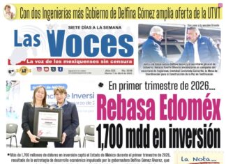 En primer trimestre de 2026…Rebasa Edoméx 1,700 mdd en inversión