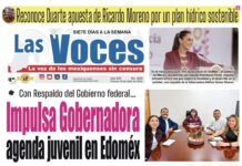 Con Respaldo del Gobierno federal… Impulsa Gobernadora agenda juvenil en Edomex
