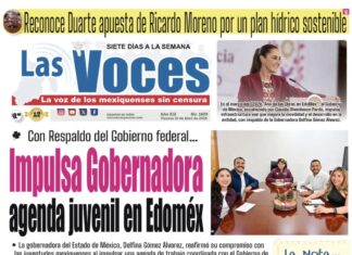 Con Respaldo del Gobierno federal… Impulsa Gobernadora agenda juvenil en Edomex