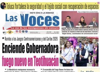 Rumbo a los Juegos Centroamericanos y del Caribe 2026 Enciende Gobernadora fuego nuevo en Teotihuacán